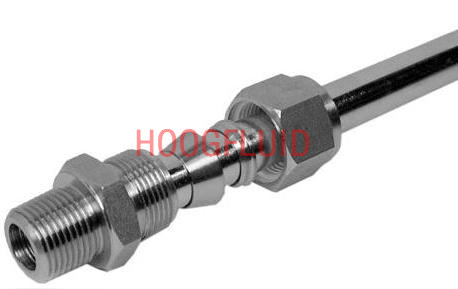 不锈钢双卡套接头